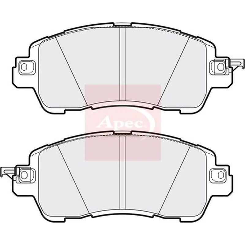 Apec Front Brake Pad Set PAD2082