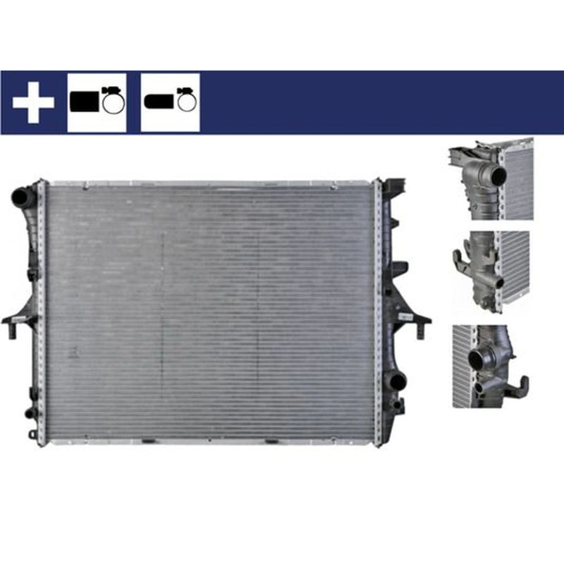 Mahle Engine Radiator fits VW Touareg 2003-2010 2.5