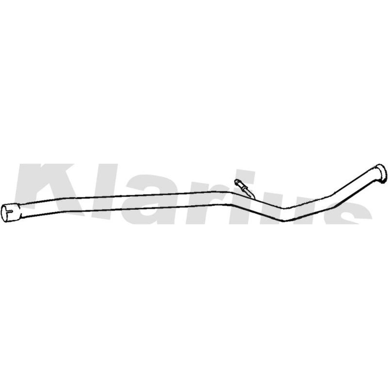 Klarius Exhaust Pipe OD fits Citroën Berlingo / Berlingo First 1999-2005 2.0