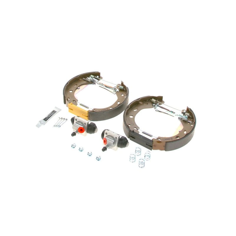 Bosch Brake Shoe Set Axle Kit fits Smart Fortwo 2007-2010