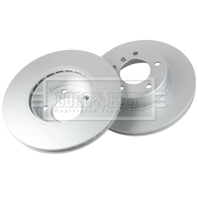 Borg & Beck Front Brake Vented Discs & Pads fits BMW 3 2004-2013