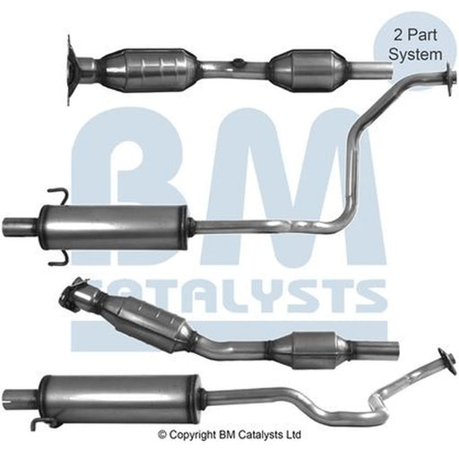 BM Catalysts Homologated Petrol Cat fits Toyota Prius Liftback 2003-2009 1.5