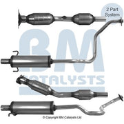 BM Catalysts Homologated Petrol Cat fits Toyota Prius Liftback 2003-2009 1.5