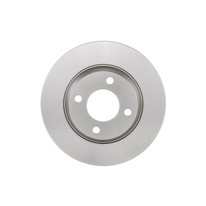 Bosch 2 x Solid Brake Discs fits Audi 80 B4 1991-1996 1.6 1.9 2.0