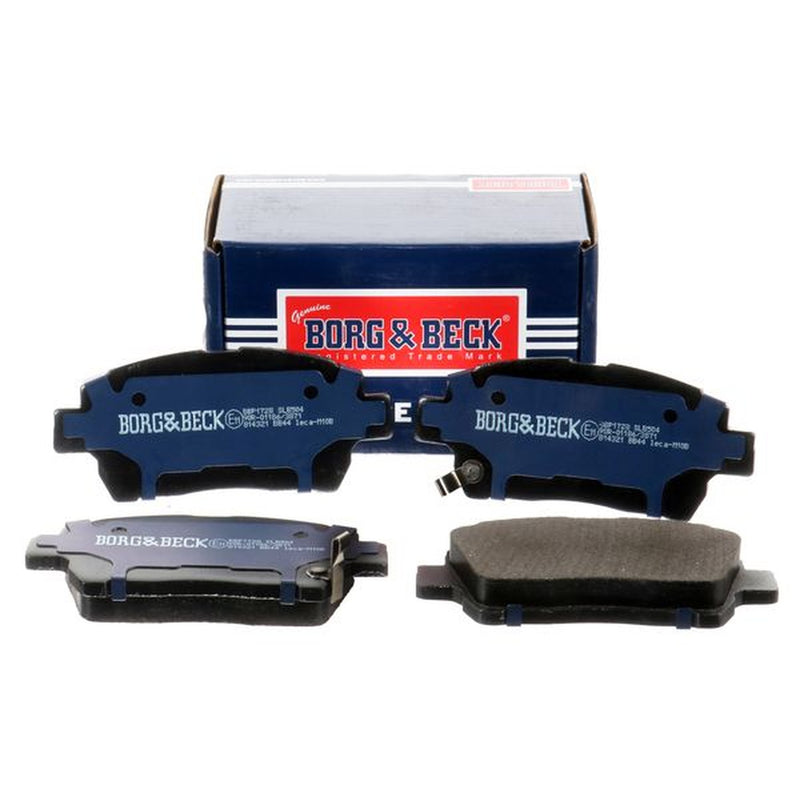 Borg & Beck Front & Rear Brake Discs & Pads fits Toyota Celica 1999-2005 1.8