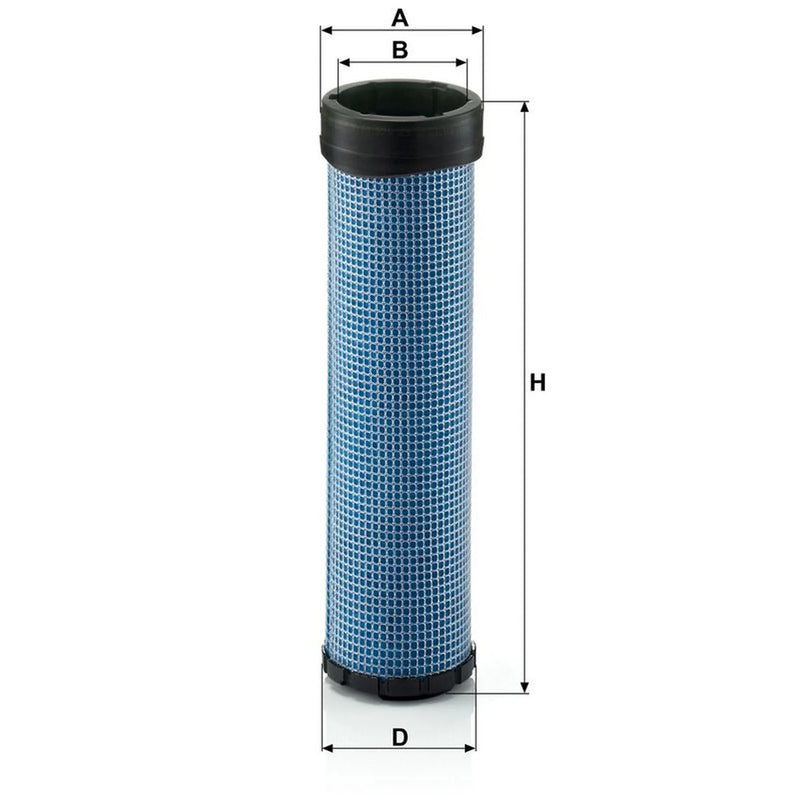 MANN-FILTER Secondary Engine Air Filter fits Fendt Favorit 1993-1999