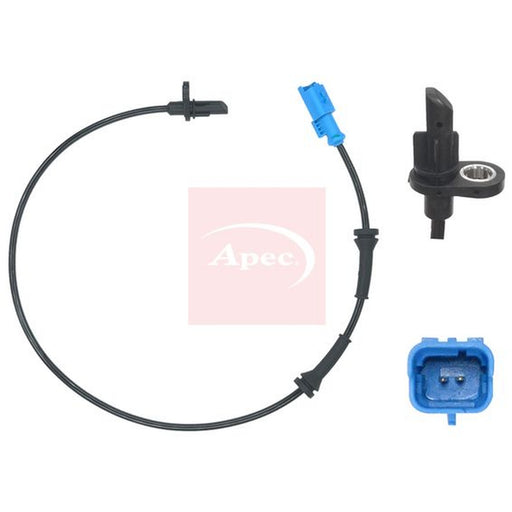 Apec ABS Wheel Speed Sensor Rear Left fits Citroën C3 II 2009-2016