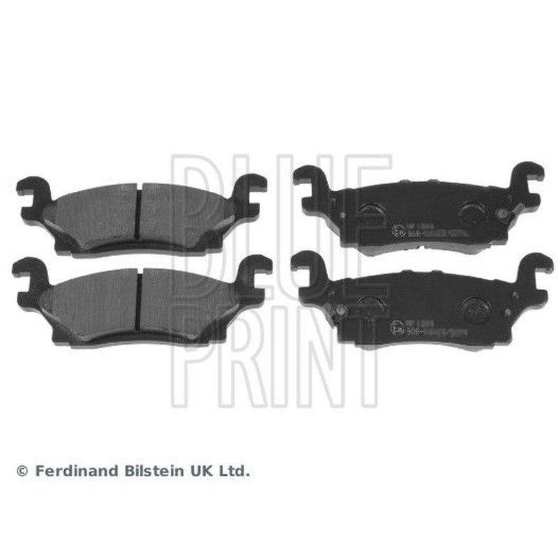 Blue Print Front & Rear Brake Discs & Pads fits Hummer Hummer H3 2005-2006