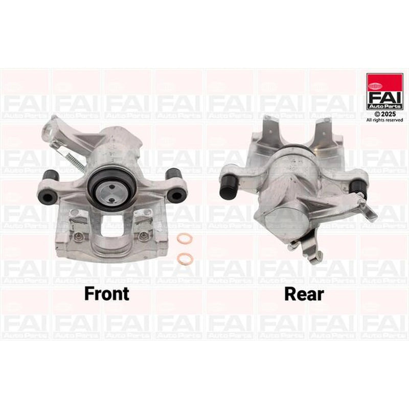 FAI Brake Caliper Assembly Rear Right fits Cadillac Bls 2006-2010 1.9 2.0