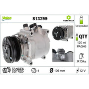 Valeo Air Conditioning Compressor 813299