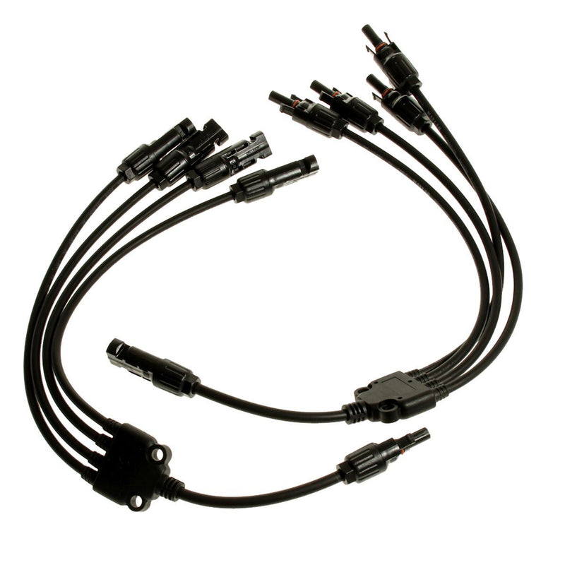 MC4 M/F Branch Connector 4 1 Dual Pack MC4 - Dynamic Drive
