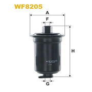 WIX Fuel Filter Element WF8205