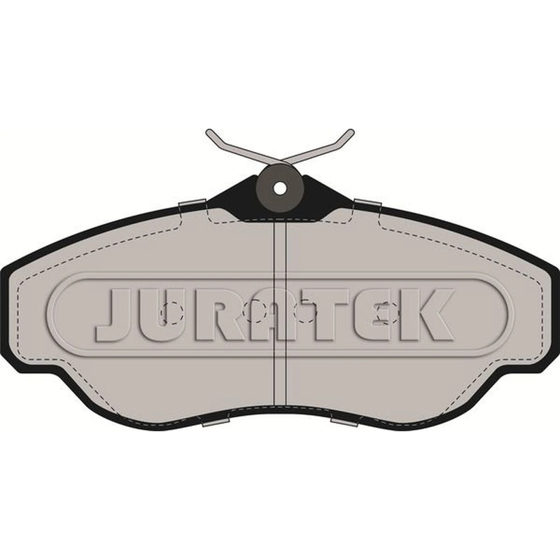 Juratek Front Brake Pad Set fits Land Rover Discovery 1998-2004 2.5 4.0