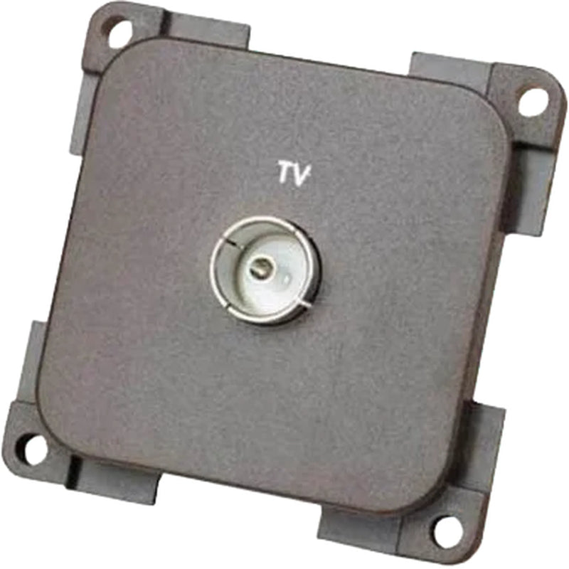 CBE TV Aerial Socket Grey 270402PK