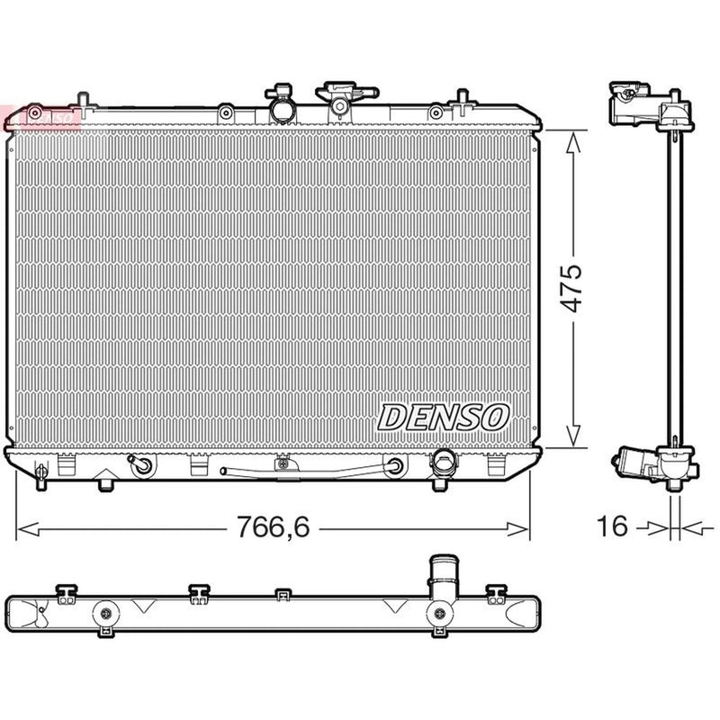 Denso Engine Radiator