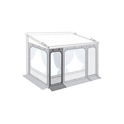 Fiamma Front Panel 130 For CaravanStore ZIP XL Ideal Front Panel for CaravanS Fiamma - Dynamic Drive