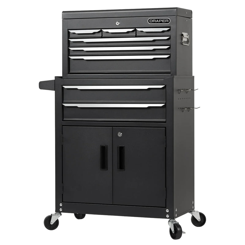 Draper Combined Roller Cabinet and Tool Chest, 24" with 8 Drawers
