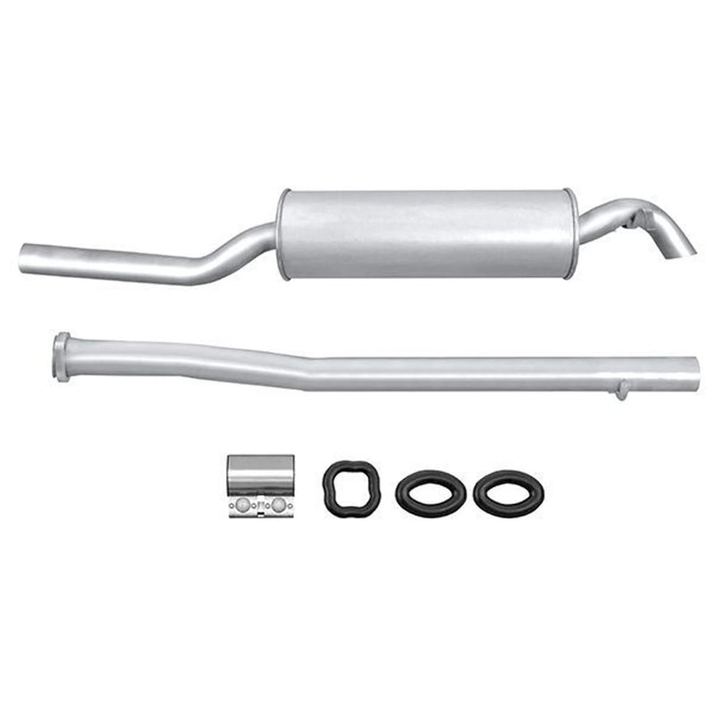 Hella End Silencer Rear fits BMW 3 1995-1999