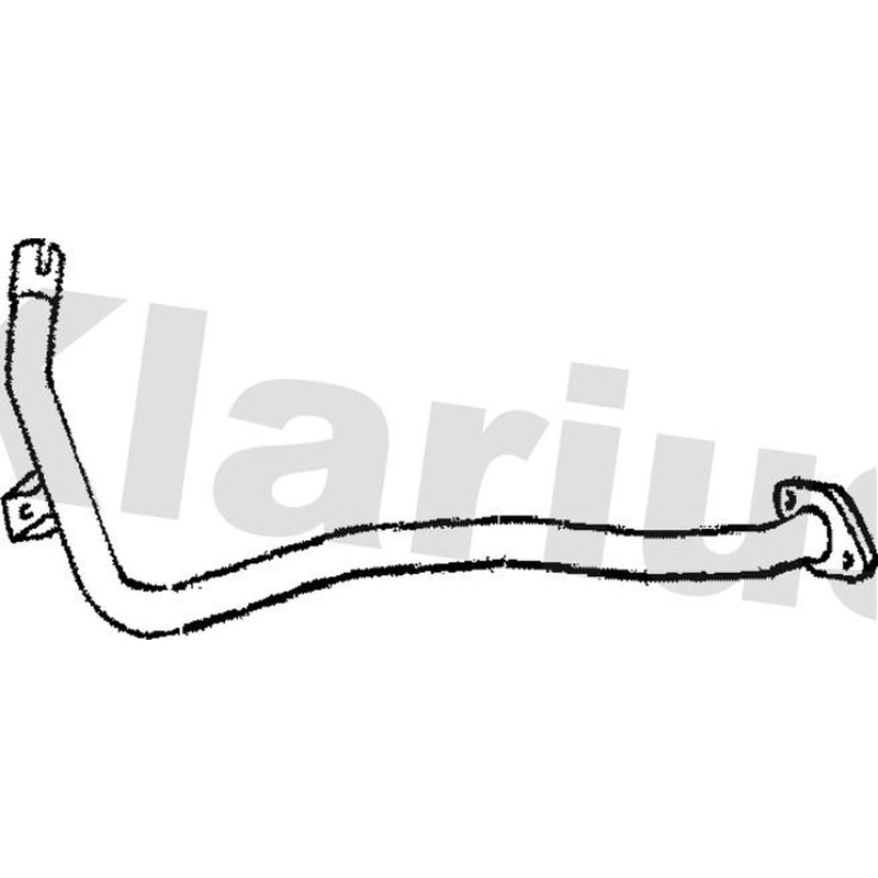 Klarius Exhaust Pipe OD fits Land Rover Defender 1990-1998 2.5