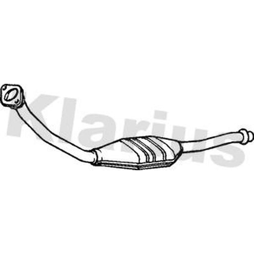 Klarius Catalyst Type Approved With Pipe fits Citroën Berlingo 1999-2005 2.0