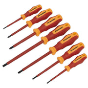 Sealey Screwdriver Set 7pc VDE Approved AK6125 Sealey - Dynamic Drive