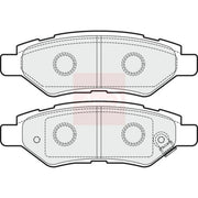 Apec Rear Brake Pad Set fits Cadillac Cts 2008-2014 2.0 2.8 3.0 3.6