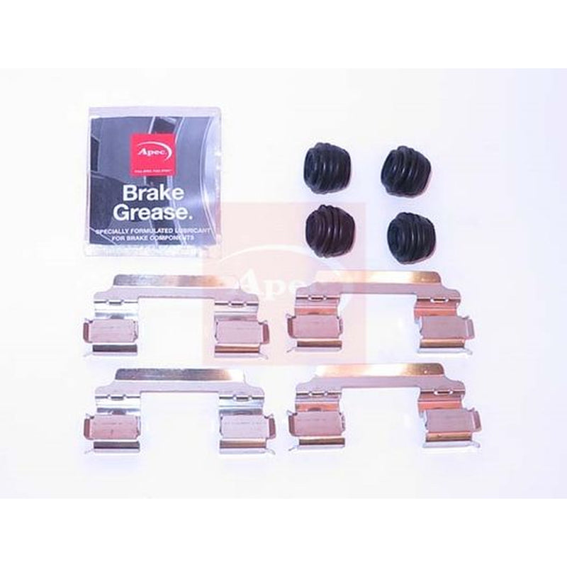 Apec Brake Pad Accessory Fitting Kit Front fits Toyota Hilux Vigo VII Pickup