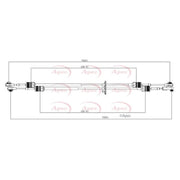 Apec Manual Transmission Cable Pull CAB7023