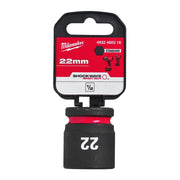 Milwaukee Hex Socket Shw 1/2 Std 22mm-1Pc 4932480316 Milwaukee - Dynamic Drive