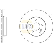 NAPA Rear Brake Vented Discs & Pads fits Mercedes-Benz E-Class T-Model 2006-2009