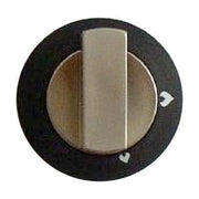 Thetford Hob Grill Knob Black & Satin for Enigma Cookers (SSPA0902 SA) Thetford - Dynamic Drive