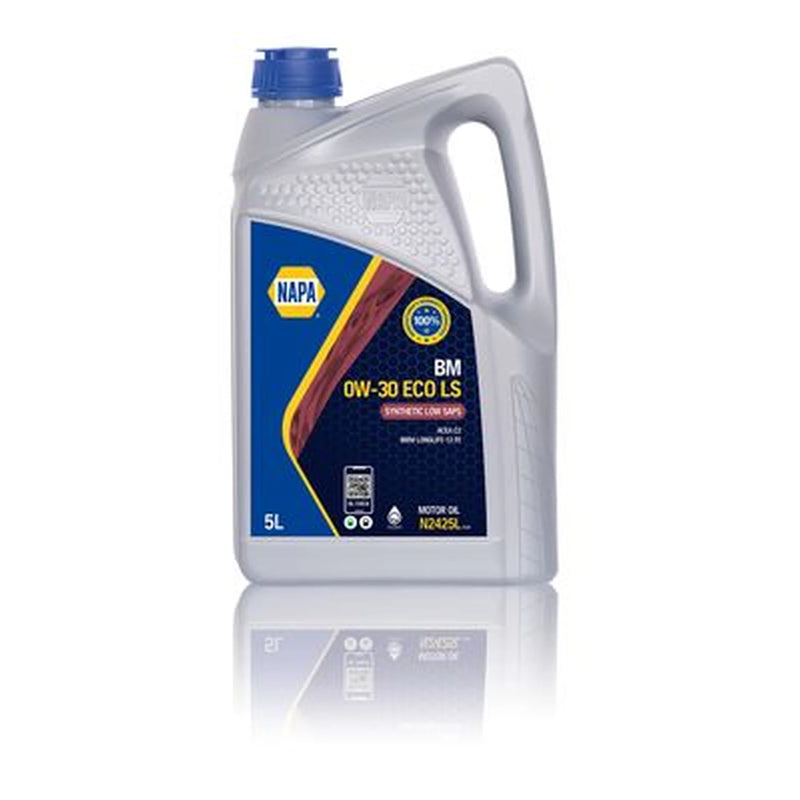 NAPA Engine Synthetic Oil 5L C2 0W-30 fits Alpina B3 2023 on