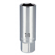 Carlyle Tools 3/8In Drive 7/8In Chrome Spark Plug Socket - image 1