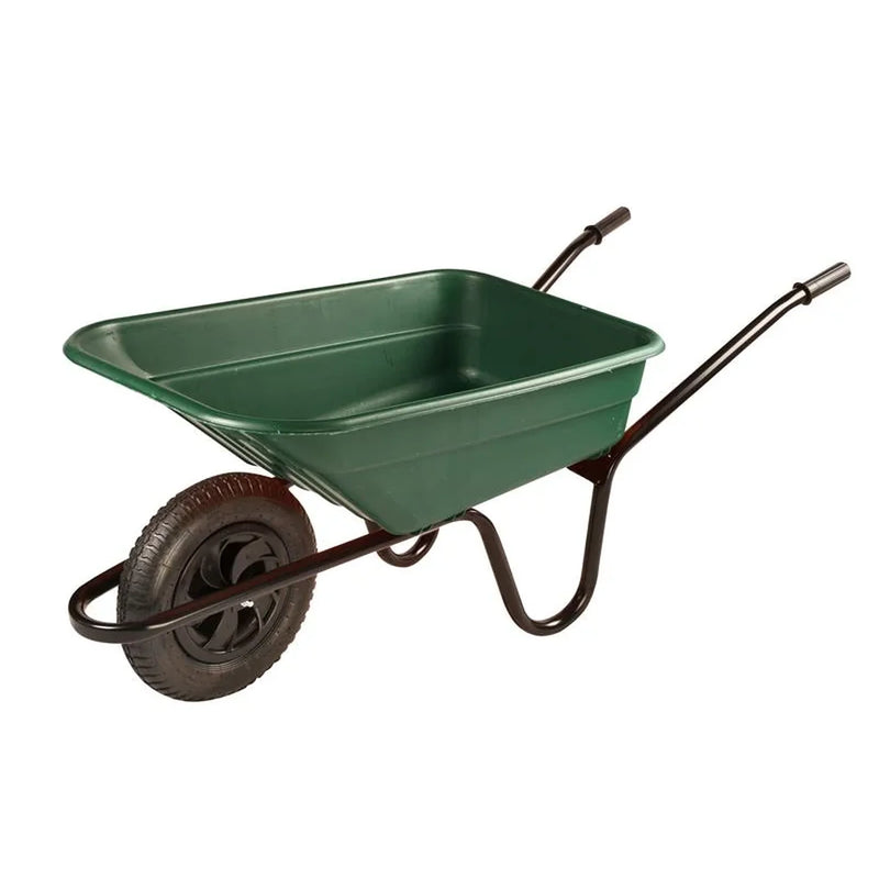 Walsall Polypropylene Wheelbarrow Green 90L (SUB Burgandy) SHGP - SHGP