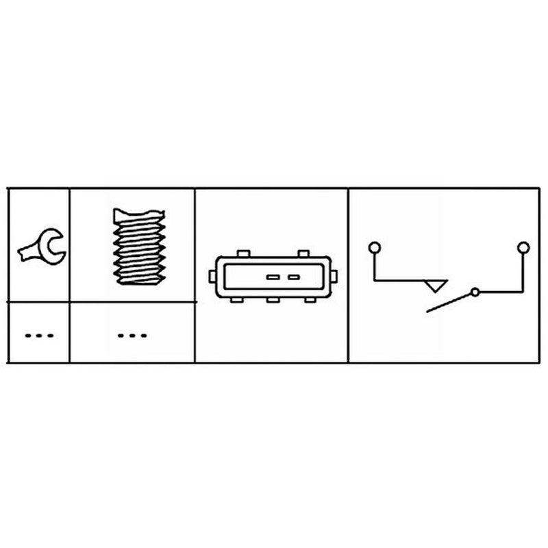 Hella Reverse Light Switch Connectors fits Audi A4 B5 1994-2001