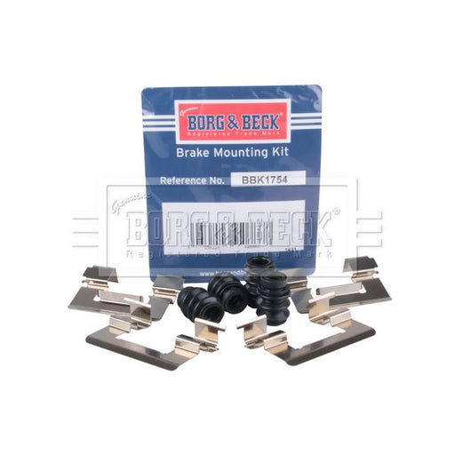 Borg & Beck Brake Pad Accessory Fitting Kit Front BBK1754