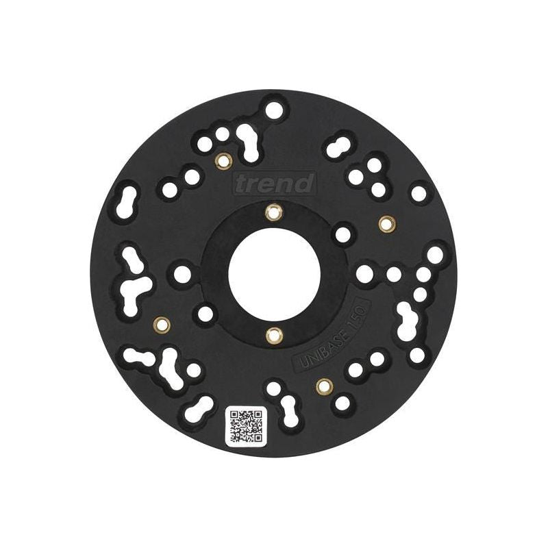 Trend UNIBASE/150 Universal Plunge Router Sub-Base 150mm Trend - Dynamic Drive