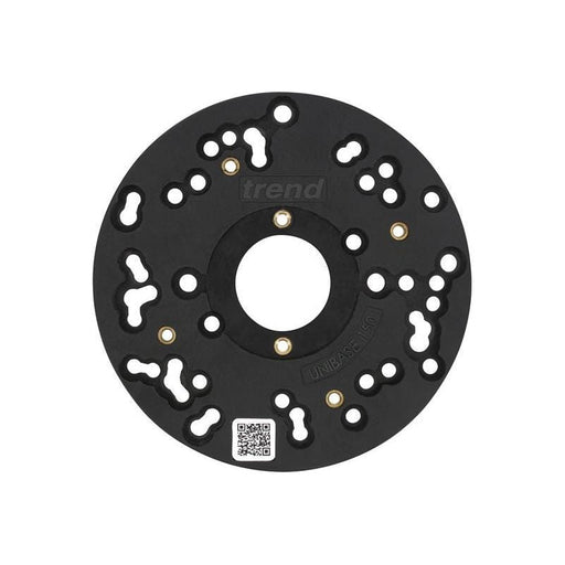 Trend UNIBASE/150 Universal Plunge Router Sub-Base 150mm Trend - Dynamic Drive