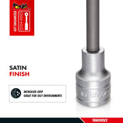 Teng Tools 1/2" Long Ribe?? Bit Socket 06 Teng Tools - Dynamic Drive
