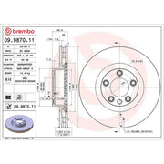 Brembo Front & Rear Brake Discs & Pads fits VW Touareg 2002-2010