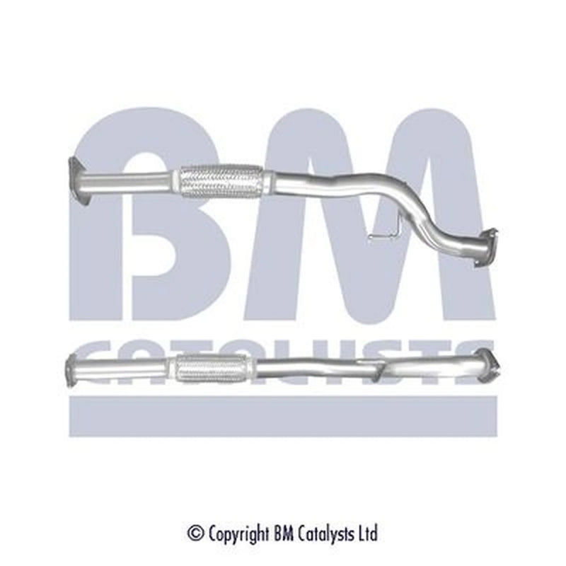 BM Catalysts Exhaust Pipe OD fits Nissan Almera Tino 2000-2006 2.2