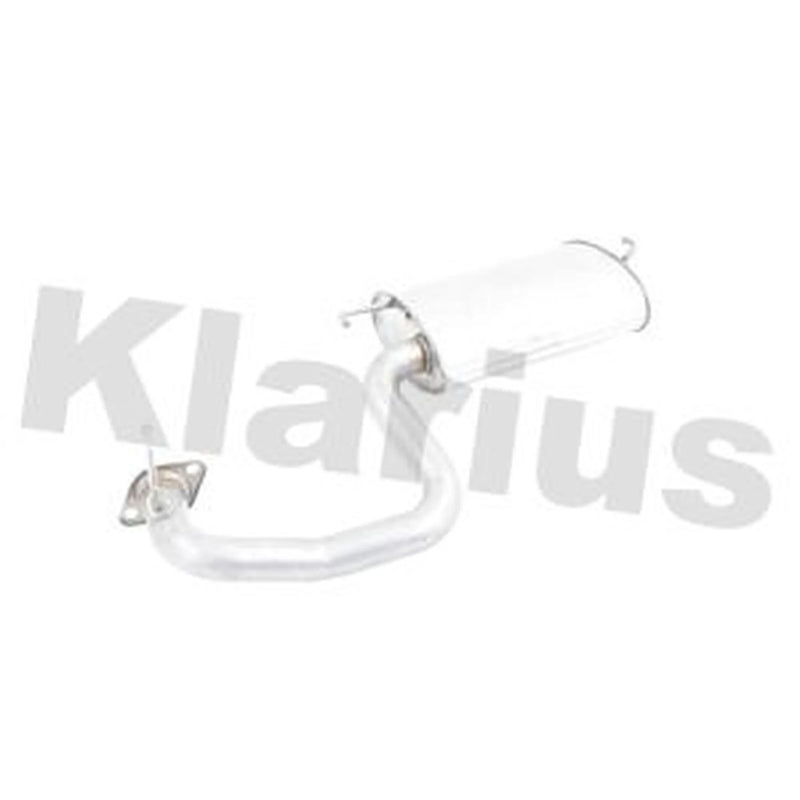 Klarius Box With Tail Pipe Rear fits Toyota Avensis 2005-2018 2.0 2.2