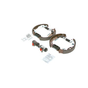 Bosch Brake Shoe Set Axle Kit fits Toyota Yaris/Vitz 2001-2005 1.4
