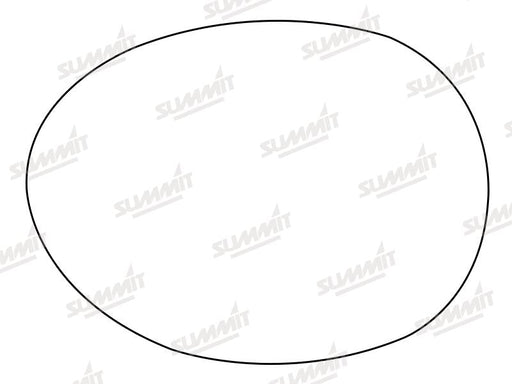 Summit Stick-On Aspheric Mirror Glass fits Mini Cooper 14 on LHS Summit - Bars 4 Cars