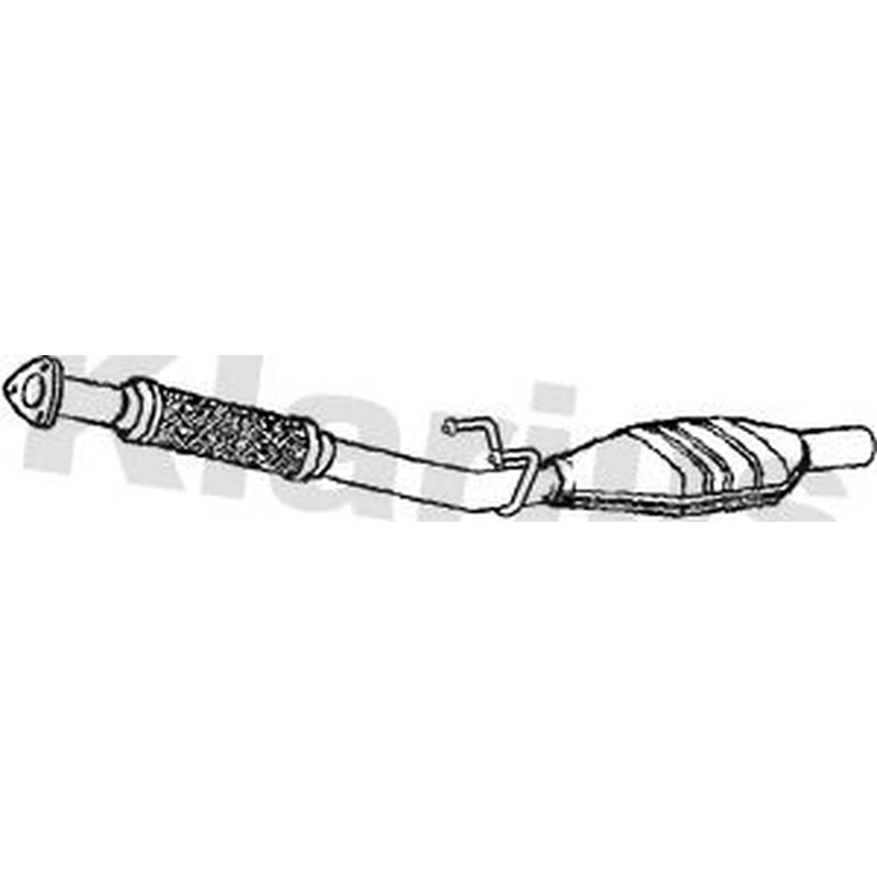 Klarius Catalyst Type Approved With Pipe fits VW Lt 1999-2006 2.5