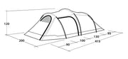Outwell Earth 3 Plus Tunnel Tent 3 Berth Outwell - Dynamic Drive