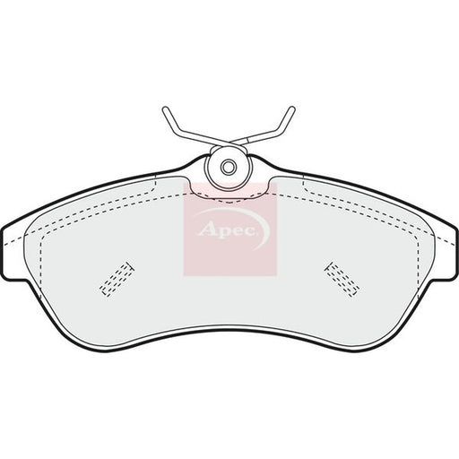 Apec Front Brake Pad Set PAD1250