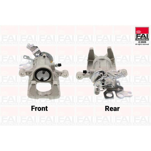 FAI Brake Caliper Assembly Rear Right fits VW Caddy III 2006-2015 1.2 1.6 2.0