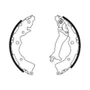 Mintex Brake Shoe Set Axle Kit fits Hyundai Accent III 2005-2010 1.4 1.5 1.6