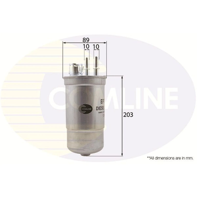 Comline Fuel Filter Element fits Ford Mondeo 2000-2007 2.0